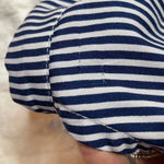 Isaac Mizrahi Sleepwear Pajama Shorts Navy White Stripe Loungewear Women's Large Photo 2