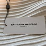 Katherine Barclay NWT  White Ribbed Long Sleeve Shirt Sz XS Photo 1