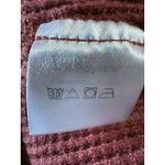 Morhuduck Heavy Waffle Knit Thermal Long Sleeve Thumb Holes Top Shirt Woman’s S Red Photo 7