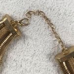 3 Gold link cleopatra Choker Necklace Photo 2