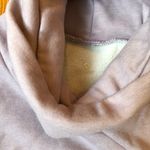 Apana purple heathered cowl neck sweatshirt Photo 3