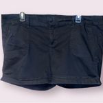 Torrid Pocket Khaki Shorts in Black - size 18 Photo 7