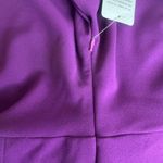 Alexia Admor NWT  Draped One-Shoulder Jumpsuit Unitard Size Medium Plumtastic Photo 14