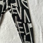 Charlotte Russe  Peace Heart Key Love Leggings in Black/White/Gray - Size XS Photo 3