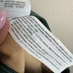 Hollister Women Size Small Green Faux Leather ultra high rise retro mini skirt Photo 6