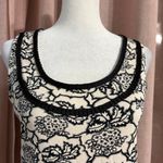 Rafaella  Cream and Black Floral Top Photo 1