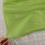 Women no size Lime Green Sheer swimwear beach sarong Photo 1