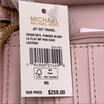 Michael Kors Jet Set Travel Wallet Phone Case Wristlet Pink Photo 8