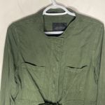 Sanctuary crafted and tailored lyocell front tie patch pocket utility jacket S Photo 2