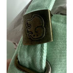 Ivory Ella Ivory‎ Ella Hat Cap Women's Green Adjustable Elephant Strapback Embroidered Photo 4