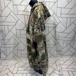 Cabela's Y2K Camo Hoodie Womens medium Green Advantage Max 1 Open Terrain Heart Photo 2