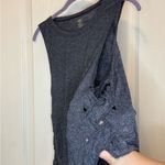 Gaiam  Charcoal Sleeveless Muscle Tee Photo 2