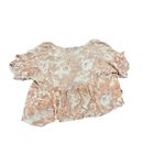 Dress Up coral boho peasant blouse Photo 1