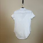 Frank & Eileen  Charlotte Perfect Polo in White Size Small Photo 5