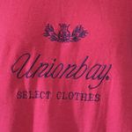 Unionbay VINTAGE Medium Embroidered 2 Tone Long Sleeve Shirt Photo 2