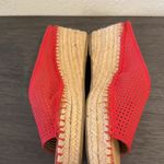 Franco Sarto Red Espadrilleā Wedge Sandals Size 6 Perforated Upper Photo 12