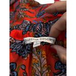 Collective Concepts Women's Red Floral Keyhole Halter Neck Tank Top Size Large Photo 7