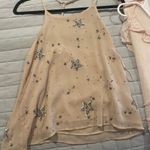 Free People Light Pink Sequin Star Tank Photo 4