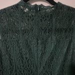 Zalalus  Green Lace Mini Dress Photo 8