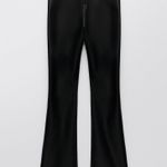 ZARA ❤️Bloggers Favorite❤️ NWT  CUT OUT FAUX LEATHER LEGGINGS Photo 7