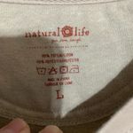 Natural Life Cream and Pink Graphic Sweatshirt Photo 3