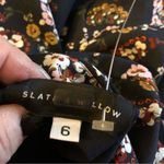 Slate + Willow SLATE WILLOW FLORAL POLLACK RENT RUNWAY PAISLEY BELL SLEEVE COTTAGECORE DRESS Photo 5