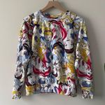 Disney ElevenParis “Who Runs the World” Colorful Princess Character Sweatshirt M Photo 1