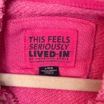 American Eagle  Pink Ombre Zip-Up Hoodie Size Large Photo 4