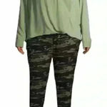 Terra & Sky  Green Long Sleeve Open Wrap‎ Top 4X Photo 0