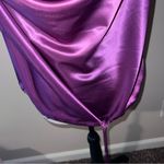 Soho Apparel NWT Casual outfit size L Silk like draped neck top with Flare leggings Photo 2