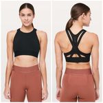 Lululemon X SoulCycle To The Beat Sweat Wicking Sports Bra Black Size 8 Photo 1