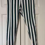 Zoozatz Michigan State  Striped Leggings Photo 0