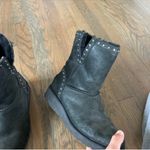 UGG  Women’s Platform Sheepskin Ankle Boots with Studs Photo 6