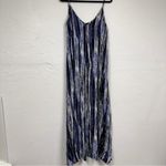 Cupcakes and Cashmere Blue Tie Dye Maxi Dress Womens S Boho Summer Beachy Flowy Photo 7