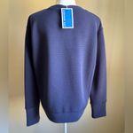 Addison Bay Active Rib Everyother Day Crewneck Sweatshirt in Navy NWT $168 Photo 6