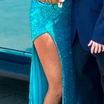 Light Blue Prom Dress Size 2 Photo 0