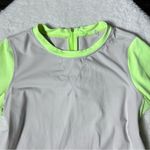 Lululemon Run Warmup Crew in Dune/Faded Zap Photo 3