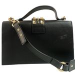Mario Valentino NWT  Adrienne Palmellato Leather Shoulder Bag FLAWED AT THE BACK Photo 6