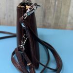 Brown Crossbody w/3 Sections w/Wristlet Handle & 23” Strap 8 Photo 5