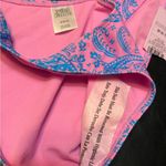 Wild Fable Pink and Blue Halter Bikini with Keyhole Detail NWT Photo 9