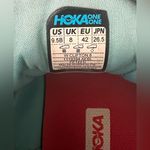 Hoka One One Clifton 8 Aqua Running Walking Sneakers Women’s Size 9.5B Blue Photo 5