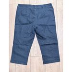 Lauren Jeans Co Ralph Lauren Jeans Plus 16 Denim Capri Crop Pants Nautical Blue Photo 3