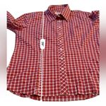 Lilly Pulitzer Lilly‎ Pulitzer Vintage White Label Button Down Shirt Women’s Size 12 Red Plaid Photo 5