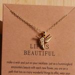 Hummingbird  pendant necklace Photo 0