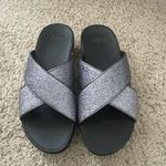 FitFlop  Lulu Glitterdust Wedge Sandals Photo 1