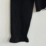 Madewell  The Signature Open Knit Cardigan in Black, Size X-Large Photo 5