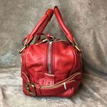 Chloé CHLOE Paddington Red Leather Padlock Bag with Lock, Key, COA, Dust Bag AUTHENTIC Photo 1