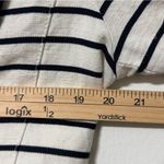 Smythe Stripe Linen Blend Blazer Size 12 Women’s Nautical Casual Black White Photo 9