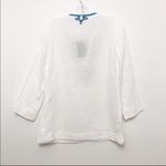 Lilly Pulitzer Linen Amelia Island Tunic Top White Photo 8