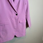 ASOS  lilac asymmetrical blazer jacket Photo 1